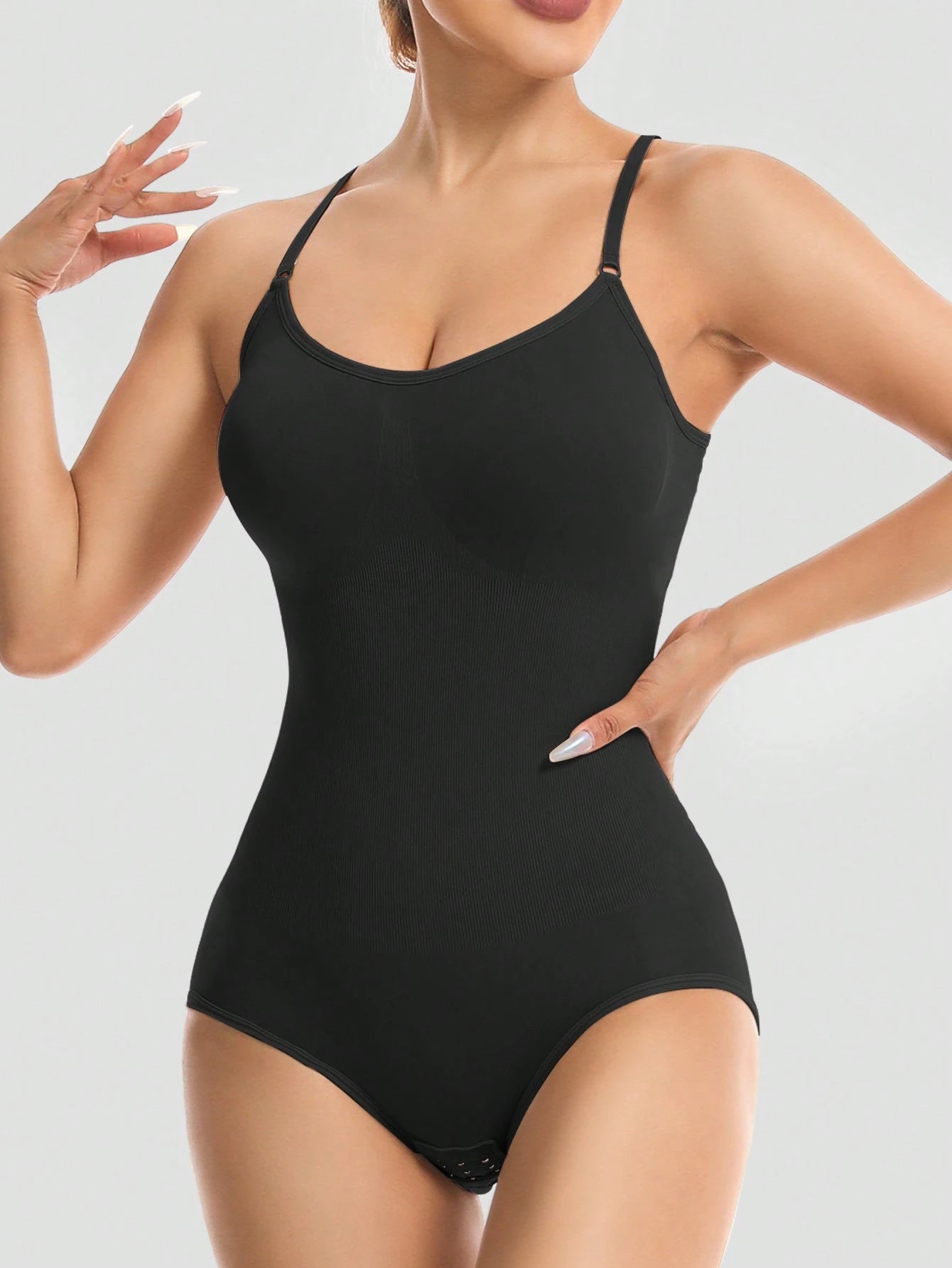 HONEY® Women's Corset Body Shaping Belly And Waist Shaping Corset Chest Support Hip Lifting Triangle Jumpsuit