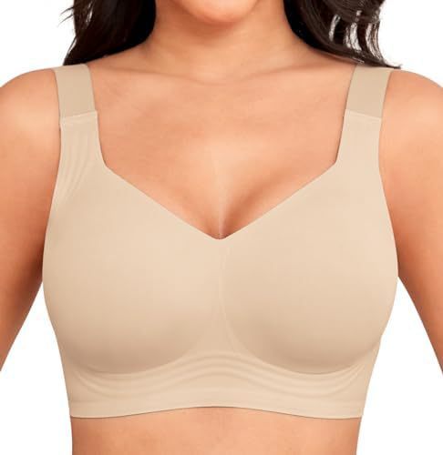 HONEY® Wirefree Bras For Women Full Coverage
