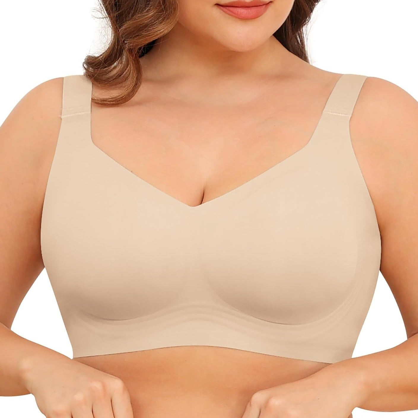 HONEY® Wirefree Bras For Women Full Coverage