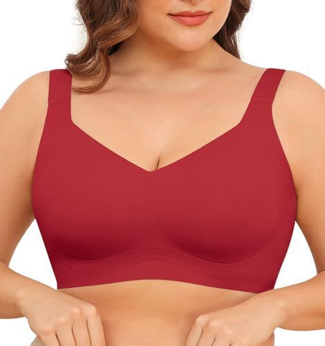 HONEY® Wirefree Bras For Women Full Coverage